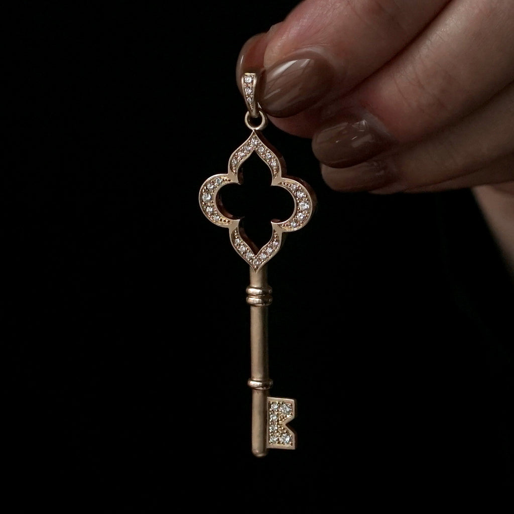 Kagann jewelry (カガンジュエリー) / Moroccan Key charm K10