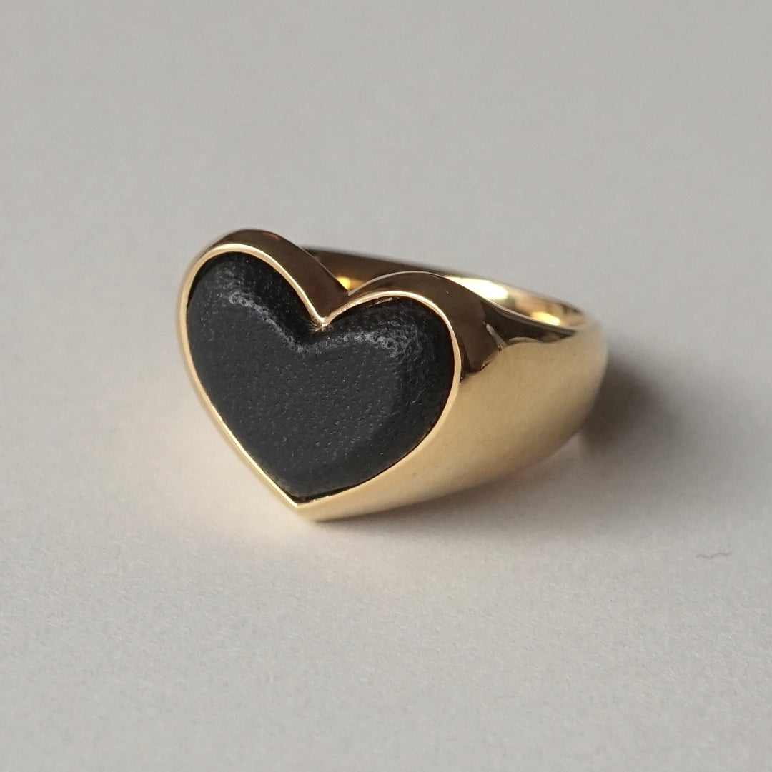 ETSUSHI レザー　リング　ブラック Ring | ETSUSHI