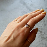 【-10/19限定】Curva ｙ Ruri JEWELRY/トラピッチェルビー・ダイヤモンドリング