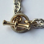 GIFTED / IMPLOSION CHAIN BRACELET ROΦ3T SV_T&LPV/2P-YG