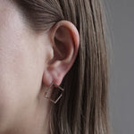 revie objects /〈BREAK〉cube earring（BR2-09/10）