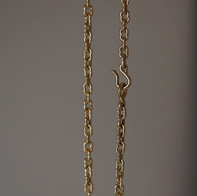 GIFTED / K18YG IMPLOSION NECK CHAIN ROΦ1H YG-2PD