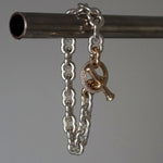 GIFTED / IMPLOSION CHAIN BRACELET ROΦ3T SV_T&LPV/2P-YG