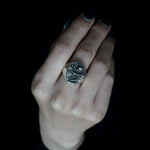 In Out Design / Kissing Skeletons Ring