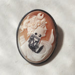 HIYU HAMASAKI / TATTOO CAMEO BROOCH 04