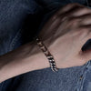 GERMEDEUR / Octagon Chain Bracelet Dia K18PG×K18YG×SV（燻仕上げ）