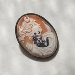 HIYU HAMASAKI / TATTOO CAMEO BROOCH 04