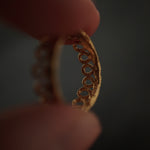emme / antique lace ring vermeil（SIL5023VER）