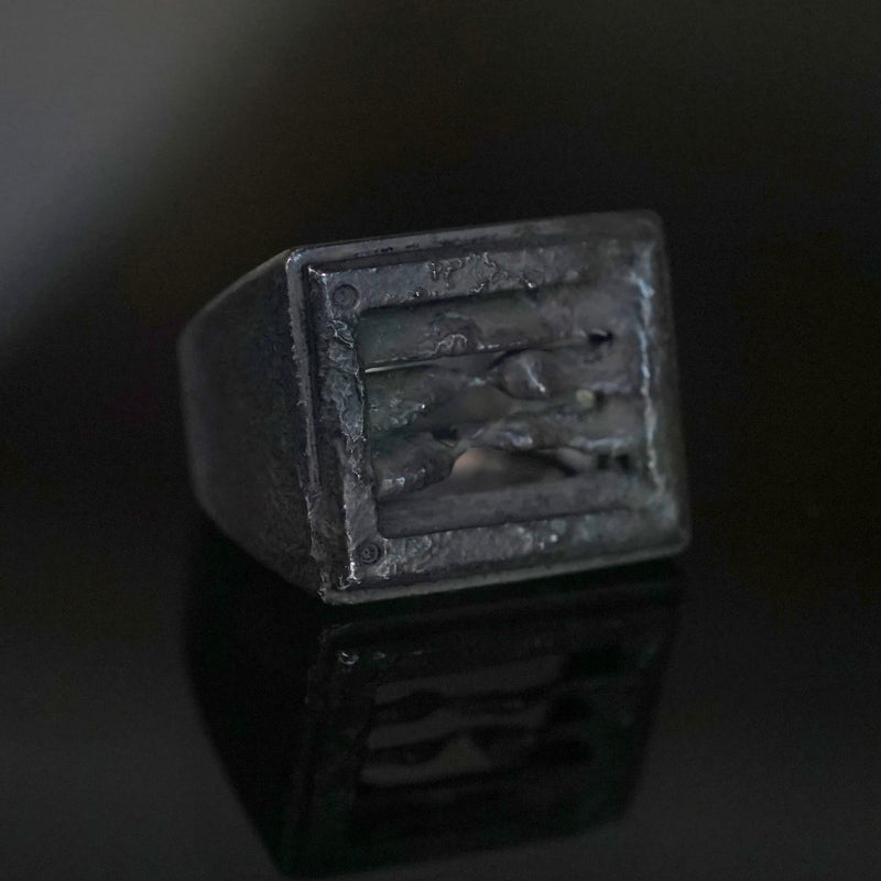 kagari yusuke × GIFTED / square duct ring (melt)