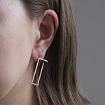 revie objects /〈BREAK〉cuboid earring（BR02-11/12)