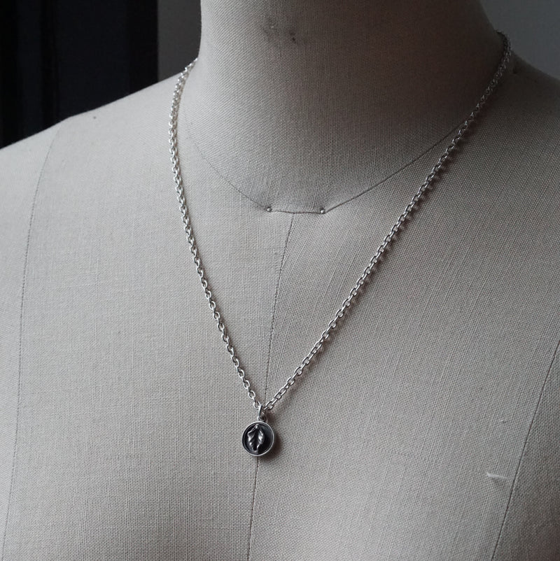 IN OUT DESIGN / Framed Vagina Pendant – Fuligo / Fuligoshed
