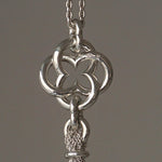 GIFTED / IMPLOSION CROSS NECKLACE TASSEL S（OVFC_80cm）