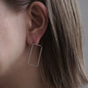 revie objects /〈BREAK〉cuboid earring（BR02-11/12)