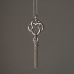 GIFTED / IMPLOSION CROSS NECKLACE TASSEL S（OVFC_80cm）