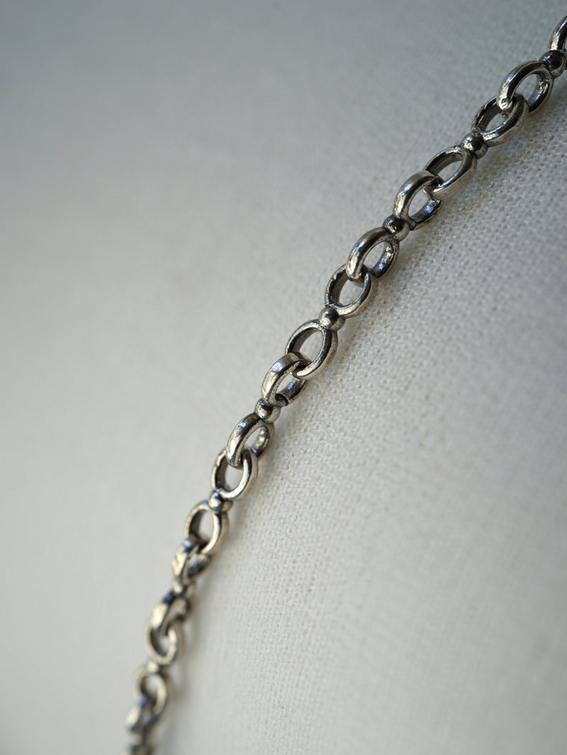 Gerochristo / Handmade Double Loop Chain Necklace GN005 – Fuligo