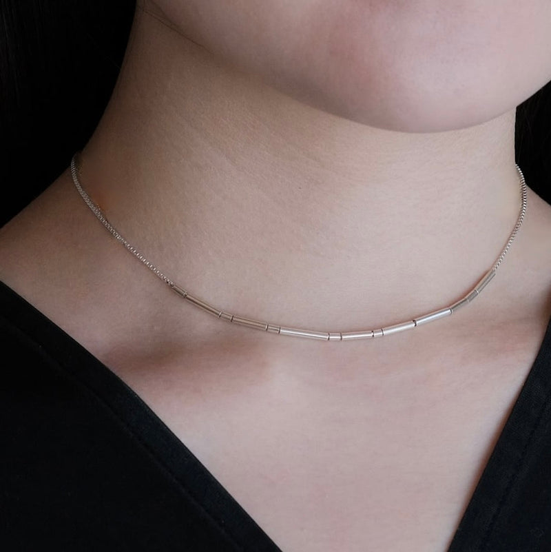 Chi / "Garden" Saezuri necklace