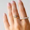 GICLAT / BIG WAVE Ring K18YG