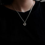 GIFTED / CROSSED IMPLOSION NECKLACE M SV