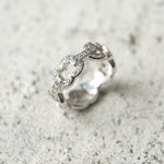 GIFTED / 5LINKED IMPLOSION CHAIN RING SVPV