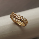 emme / antique lace ring vermeil（SIL5023VER）
