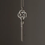 GIFTED / IMPLOSION CROSS NECKLACE TASSEL S（OVFC_80cm）