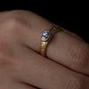Kagann jewelry / Lale stone ring 非加熱サファイア #13