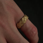 emme / antique lace ring vermeil（SIL5024VER）