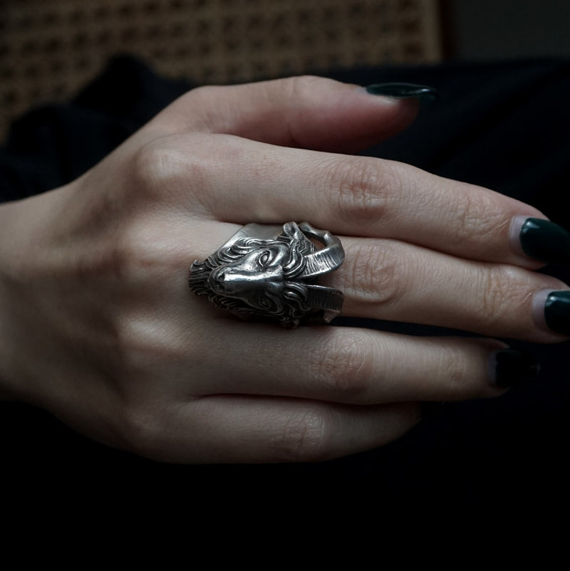 In Out Design / Goat Ring