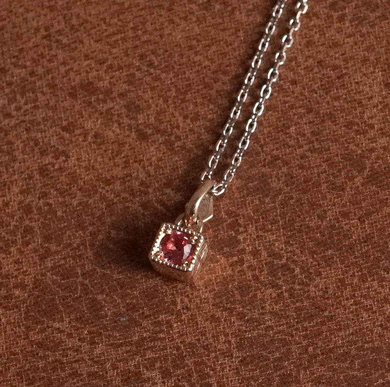 GERMEDEUR / PANDORA CUBE NECKLACE サファイア K10YG