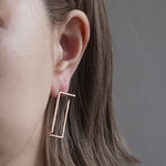 revie objects /〈BREAK〉cuboid earring（BR02-11/12)