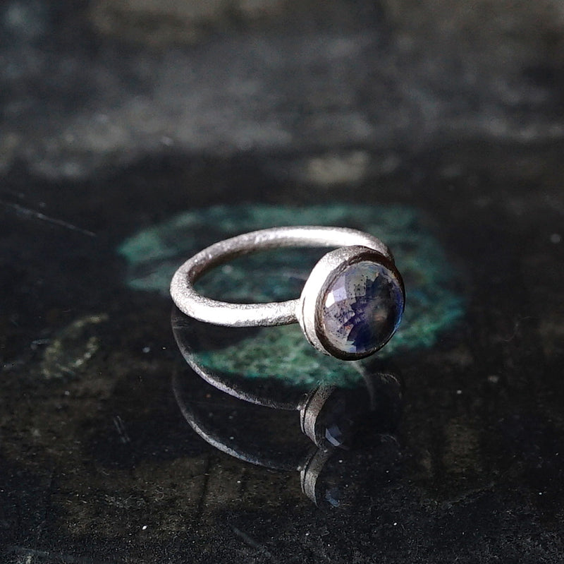 Kuraishi Takamichi / 鍛金の指環 アンデシンラブラドライト 5号