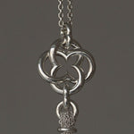 GIFTED / IMPLOSION CROSS NECKLACE TASSEL S（OVFC_80cm）