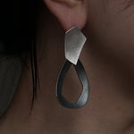 Hiroko Miyamoto / Ref.P-Bla2 Earrings