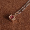 GERMEDEUR / PANDORA CUBE NECKLACE サファイア K10YG