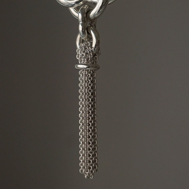 GIFTED / IMPLOSION CROSS NECKLACE TASSEL S（OVFC_80cm）