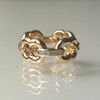 GIFTED / 4LINKED IMPLOSION CHAIN RING YGD