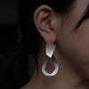 Hiroko Miyamoto / Ref.P-Bla2 Earrings