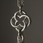 GIFTED / IMPLOSION CROSS NECKLACE TASSEL S（OVFC_80cm）