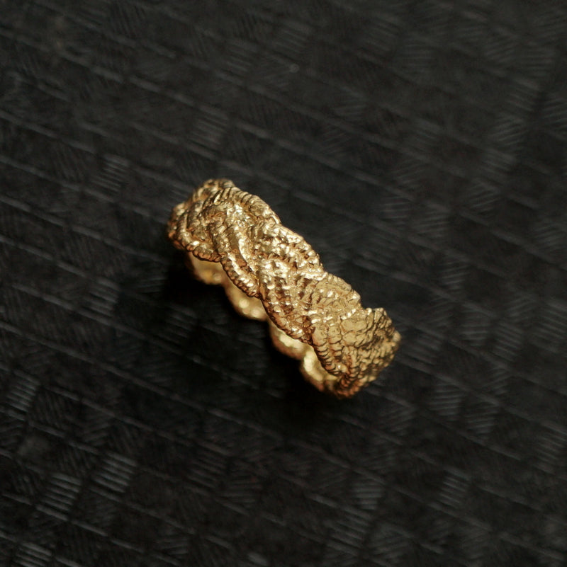 emme / antique lace ring vermeil（SIL5024VER）