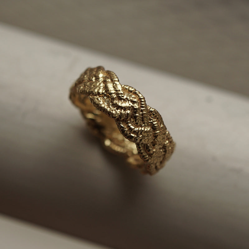 emme / antique lace ring vermeil（SIL5024VER）