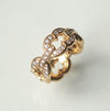 GIFTED / 4LINKED IMPLOSION CHAIN RING YGPV