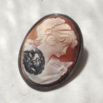 HIYU HAMASAKI / TATTOO CAMEO BROOCH 06