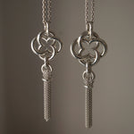 GIFTED / IMPLOSION CROSS NECKLACE TASSEL S（OVFC_80cm）