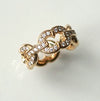 GIFTED / 4LINKED IMPLOSION CHAIN RING YGPV