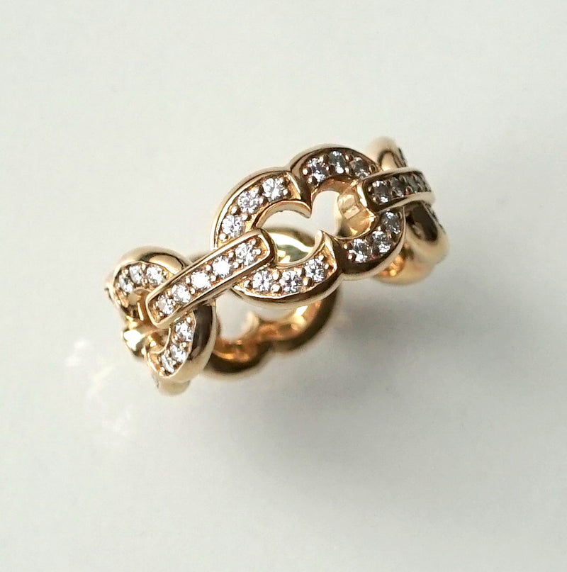 GIFTED / 4LINKED IMPLOSION CHAIN RING YGPV