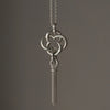 GIFTED / IMPLOSION CROSS NECKLACE TASSEL M（OVFC_80cm）