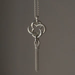 GIFTED / IMPLOSION CROSS NECKLACE TASSEL M（OVFC_80cm）