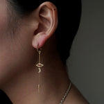 Kagann / Eye Charm Single Pierce K18