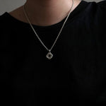 GIFTED / CROSSED IMPLOSION NECKLACE M SVD