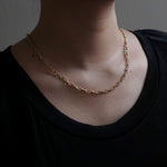 GIFTED / K18YG IMPLOSION NECK CHAIN ​​OVΦ1H YG-2PD